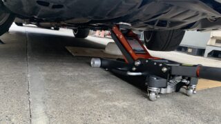 軽量アルミフロアジャッキ